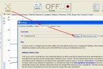 Text Blue Line Font Number